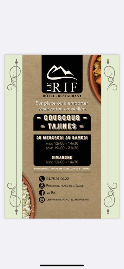 ホテル Le Rif Puygiron エクステリア 写真